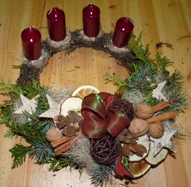 adventní věnec 1