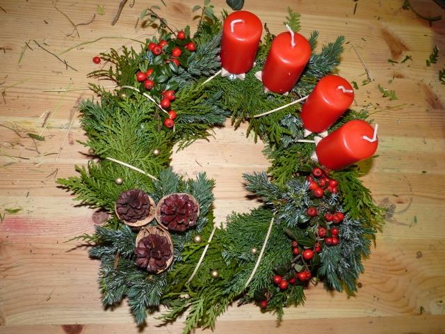 adventní věnec 2